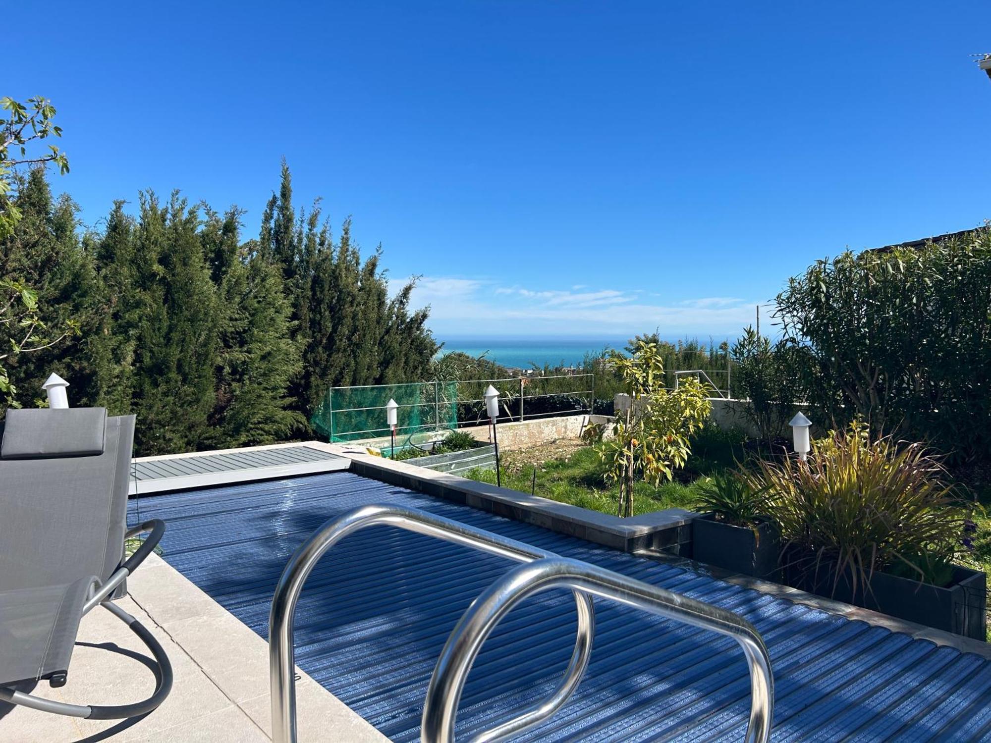 Cottage Marin Avec Vue Mer Nizza Kültér fotó